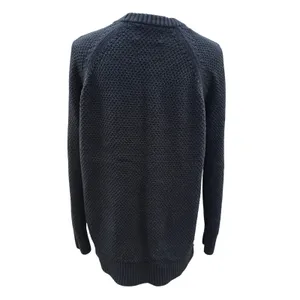 Old Navy Womens Black Jack Stitchy PO Cotton Textured Knit Sweater‎ M 726147-02 thumbnail 4