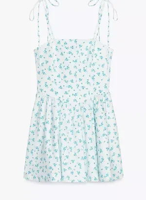 ZARA Floral Print Dress thumbnail 5