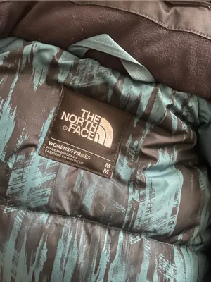 The North Face Arctic Parka Down Fur Trim Coat Jacket in Size Medium thumbnail 2