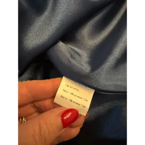 STYLEWE HZY Navy Blue Organza with Emroidered Floral Detail Dress thumbnail 10