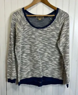 Nine West missy long sleeve sweater thumbnail 1