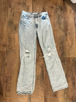 Super High Rise Dad Jeans thumbnail 1