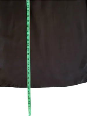 Jason Wu Black Satin Halter Plunging U-Neckline Midi Dress Medium Women’s thumbnail 13