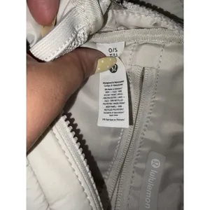 Lululemon Quilted Grid Belt Bag Hand Warmer 1.5L White Opal thumbnail 9