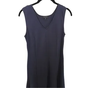 Theory Navy Blue Chic Careerwear‎ Going Out Mini Dress Women’s Size S thumbnail 3