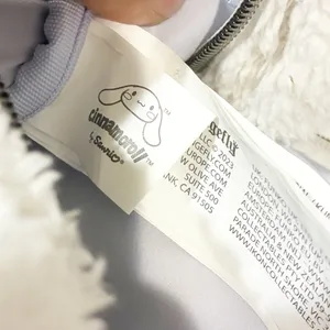 Sanrio Hello Kitty‎ Loungefly Cinnamoroll Fuzzy Exclusive Mini Backpack thumbnail 4