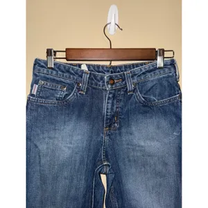 Carhartt Womens Traditional Fit Straight Jeans‎ 4 Medium WashWestern minimalist thumbnail 3