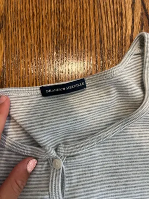 Striped Brandy Melville Top thumbnail 2