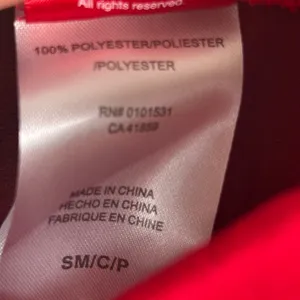 Coca-Cola Track Pants Small Burgundy Red Side Stripe‎ Wide Leg Logo Lounge thumbnail 4
