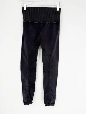 Free People Movement Good Karma High Waist 7/8 Leggings Women's M/L Grey Yoga thumbnail 4