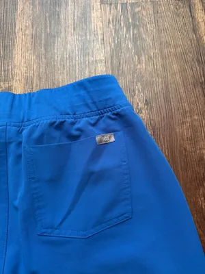 FIGS Women’s Royal Blue Zamora Jogger Scrub Pants Hospital Nursecore- Size S thumbnail 6