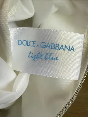 Dolce & Gabbana Light Blue Small Clear Tote Bag w/inner Pouch Purchase Gift NWOT thumbnail 8