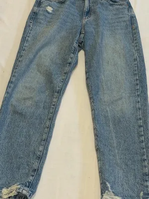 Garage Clothing Vintage Straight Jeans Women’s Sz 01/25 Distressed Raw Hem thumbnail 1