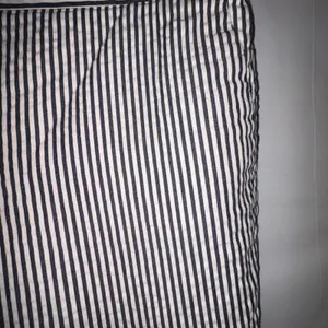 J. Crew Women 8 Seersucker Pants Navy Blue White Striped Cotton Cropped Nautical thumbnail 3