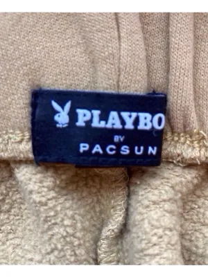 Playboy x PacSun Peace Happy Camper Sweat Shorts S | Y2K Lounge Streetwear thumbnail 2