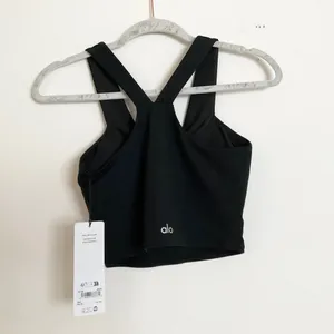 Alo Yoga Airbrush Real Bra Tank Black XS thumbnail 5