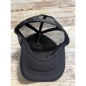 Source Unknown Stilly Trucker Hat One Size Snap Back Black Orange Oklahoma State OSU Pokes thumbnail 5
