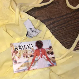 Raviya yellow maxi dress new with tags size small thumbnail 4