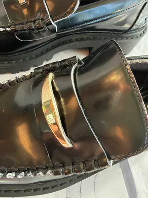 BCBGeneration Laney Loafer with Gold Accent Black Size 5 thumbnail 11