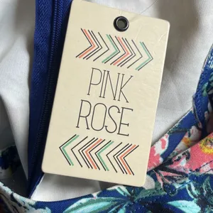 Pink Rose Floral Dress nwt thumbnail 10
