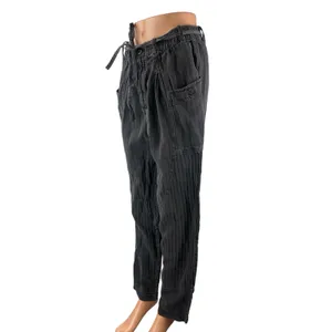 Free People Livin' In The City Belted High Rise Baggy Cargo Trousers Pants Sz S thumbnail 2