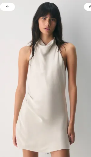 Aritzia Audience Babaton Satin Mini Dress thumbnail 1