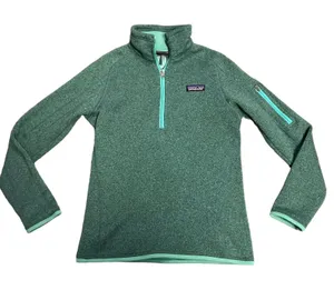 Patagonia XS Womens Better Sweater Quarter Zip Pullover Mogul Blue thumbnail 1