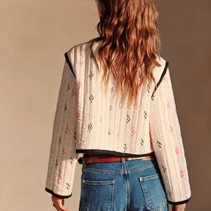 Commense Boheme Contrast Piping Short Jacket size xs thumbnail 2