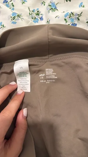 Aerie High-Waisted Full Coverage Bikini Bottom  thumbnail 3