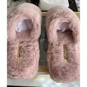Michael Kors Blossom Alexis Closed Toe Sherpa Slides thumbnail 5
