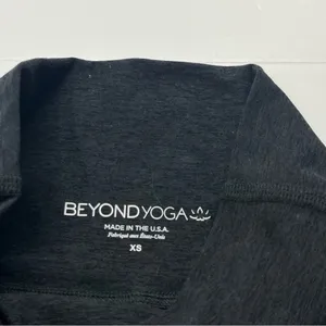 Beyond Yoga Make the Cut‎ Split Ankle Pants Womens Size XS Spacedye Black Grey thumbnail 2