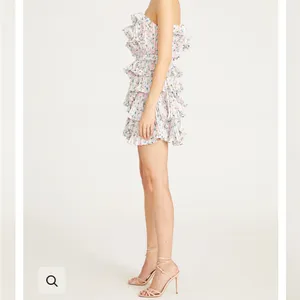 AMUR Floral Ruffle Mini Dress thumbnail 4