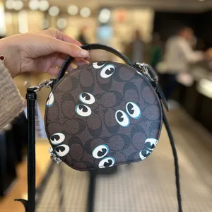NWT Coach Canteen Crossbody Signature Canvas Halloween Eyes CM766 thumbnail 4