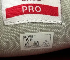 Vans Pro Ultracush Skateboard Maroon Low Top Sneakers Shoes Mens 6.5 Womens 8. thumbnail 10