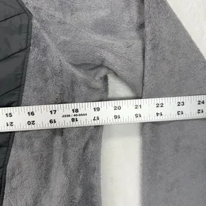 Mountain Hardwear Fleece Jacket Full Zip Puffer‎ Panel Gray Womens M thumbnail 2