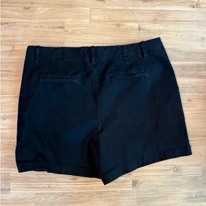 Banana Republic Black Chino Shorts Size 14 Cotton 90s Style XL Transitional thumbnail 5
