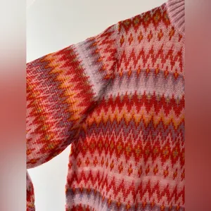 VENUS Bright Colors‎ Fair Isle Pattern Sweater thumbnail 6
