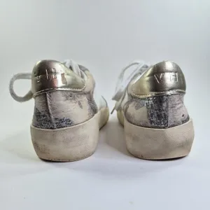Vintage Havana Dixie Women's Fashion Sneakers Glitter Fluffy Toe Size 6 thumbnail 6