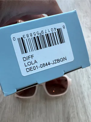 DIFF x Aspyn Ovard Lola Milky Blush Brown Gradient Sunglasses thumbnail 7