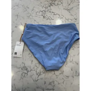 NWT Quince Light Blue Italian High Rise Bikini Bottoms Size XS thumbnail 2
