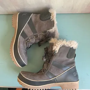 Sorel Tivoli II Tall Ankle Fur Lined Lace Up Winter Snow Boots Size 6.5 Women's thumbnail 8