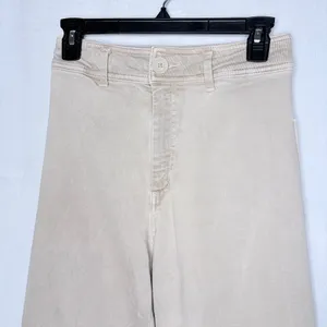 Zara Tan Marine Wide Leg Pants thumbnail 6