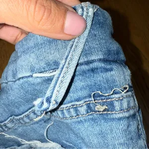 MOTHER‎ The Looker Step Ankle Fray Jeans Despite Differences Denim Blue 27 thumbnail 6