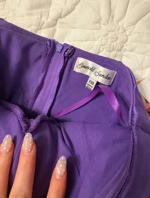 Macy's Corset Prom Dress thumbnail 3