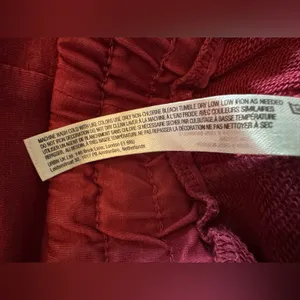 Free People Inbound Onesie crimson red size large NWT thumbnail 8