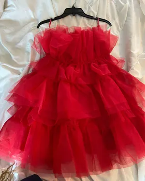 Thirty Thirty LA Red Tulle Dress thumbnail 1