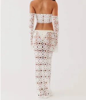 Peppermayo Crochet Maxi Skirt thumbnail 2