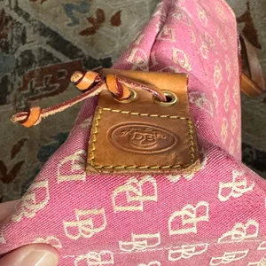 Dooney & Bourke Pink and Tan Tote thumbnail 9