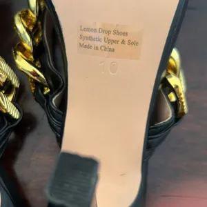 LEMON DROP by PRIVILEGED chain heels sold at Dolls Kill Size 10 thumbnail 9