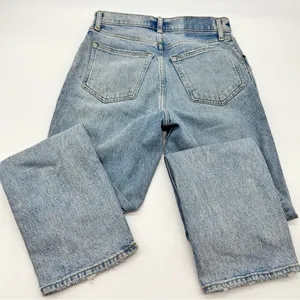 Abercrombie & Fitch Women’s Blue The 90s Straight Ultra High Rise Light Jeans-26 thumbnail 5